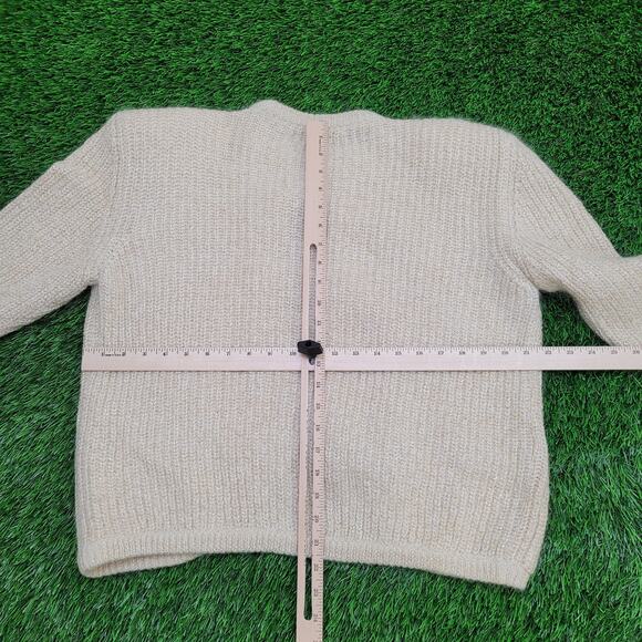 Vintage 80s Cassandre Paris Cardigan Womens Large 22x21 Italy - Picture 7 of 13